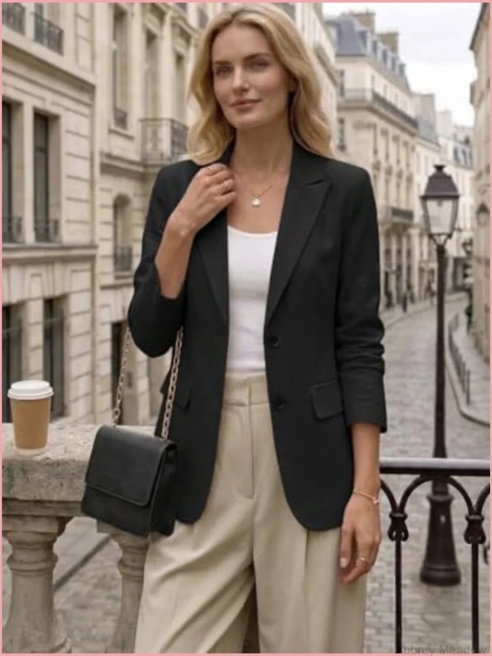 Linen Blazer Women Lightweight Breathable Long Sleeve Business Casual Work